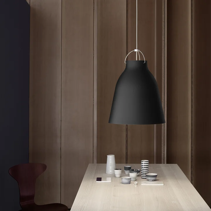 Fritz Hansen CARAVAGGIO P3 ブラック　カラヴァッジオ Fritz Hansen - Caravaggio P3 Pendant light | Connox