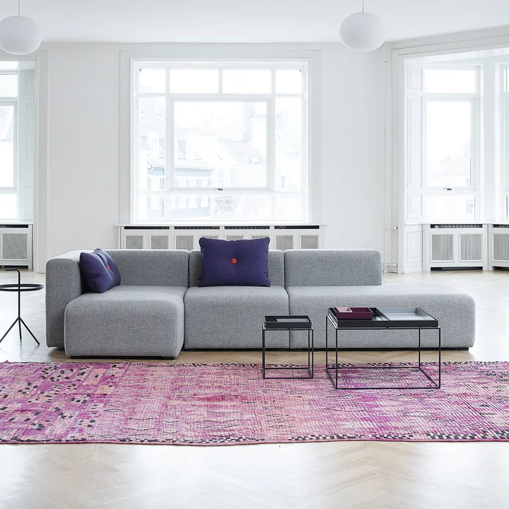 High Armrests and Deep Seat