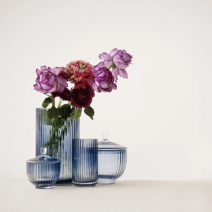 Glass vase from Lyngby Porcelæn