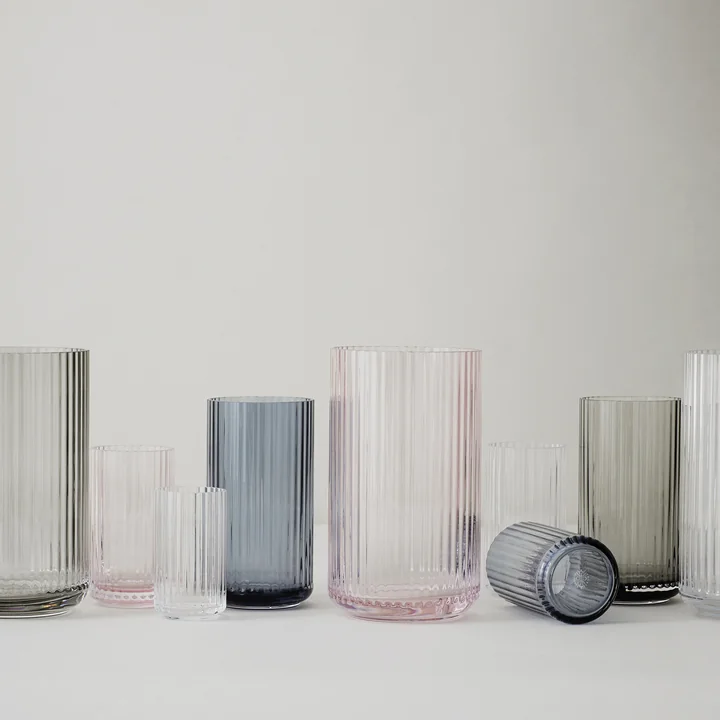 Glass vase from Lyngby Porcelæn