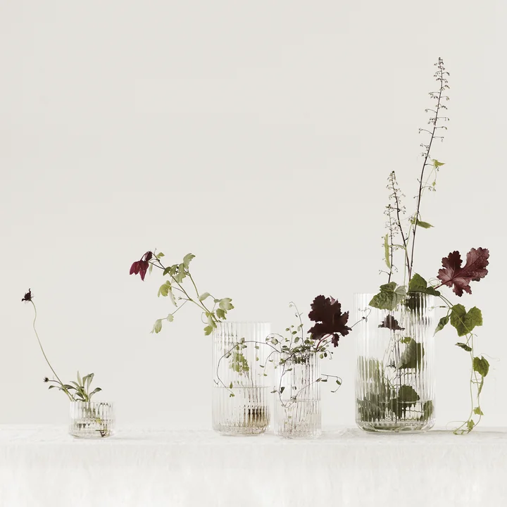 Glass vase from Lyngby Porcelæn