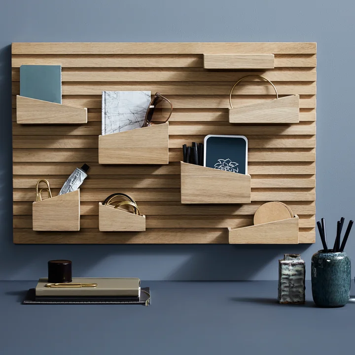 Input Organizer made from Solid Oak