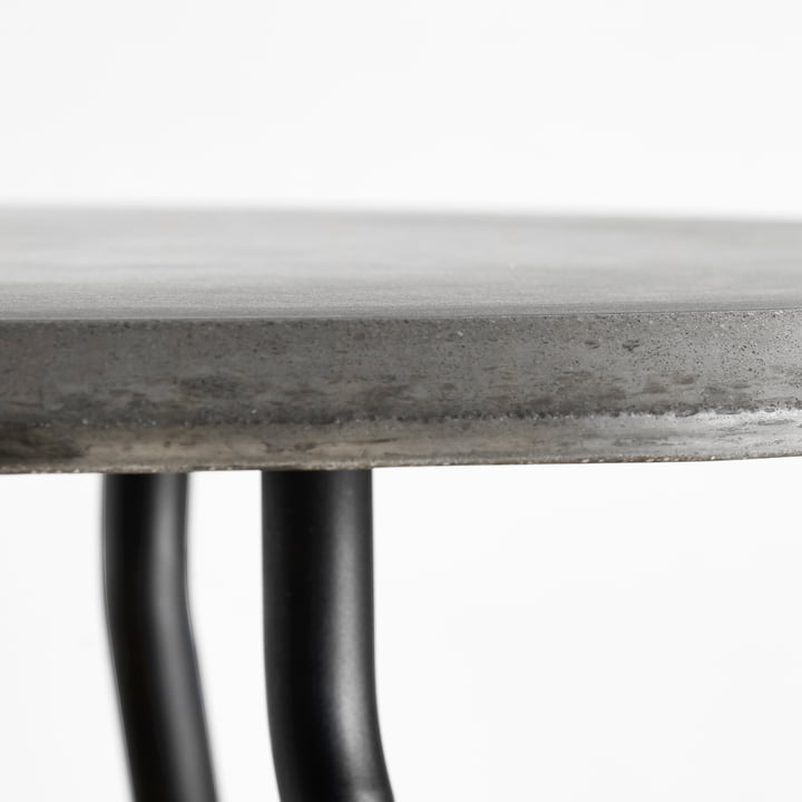 Soround Side table with fiber concrete