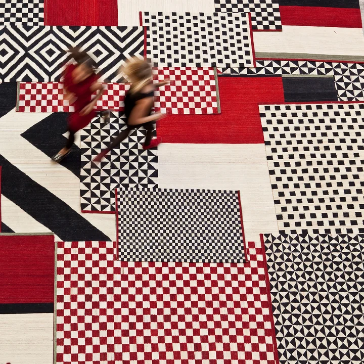 Mélange Rug Pattern, Colour and Zoom
