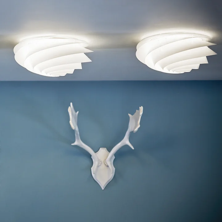 Swirl Ceiling / Wall Lamp by Le Klint