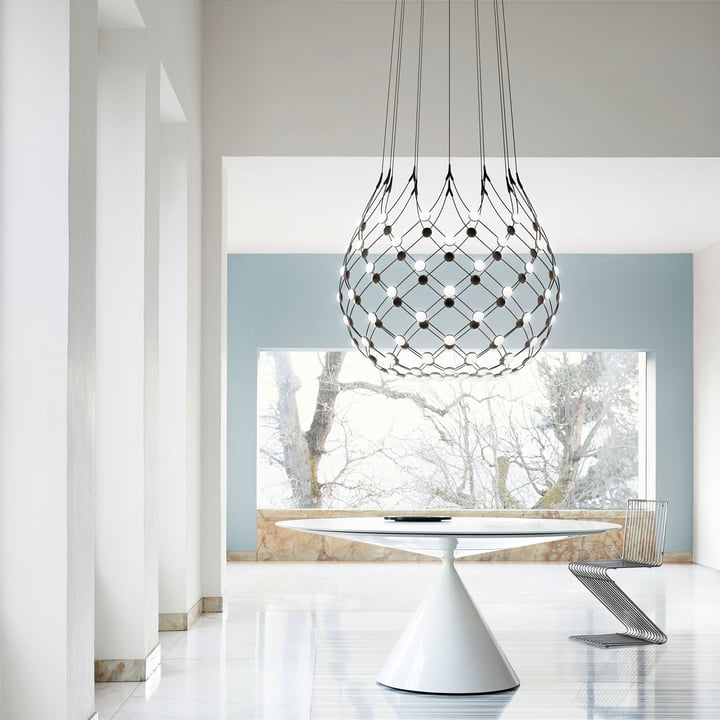 Mesh Pendant Lamp by Luceplan in the shop