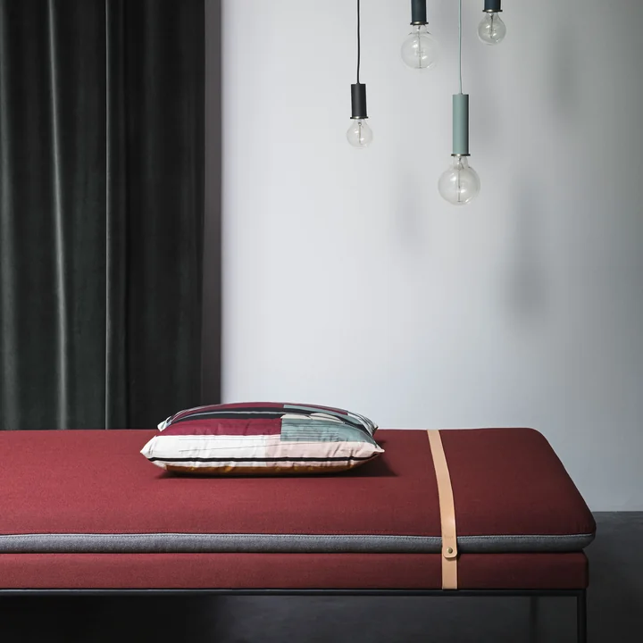 The Ferm Living - Turn Daybed wool in dark gray