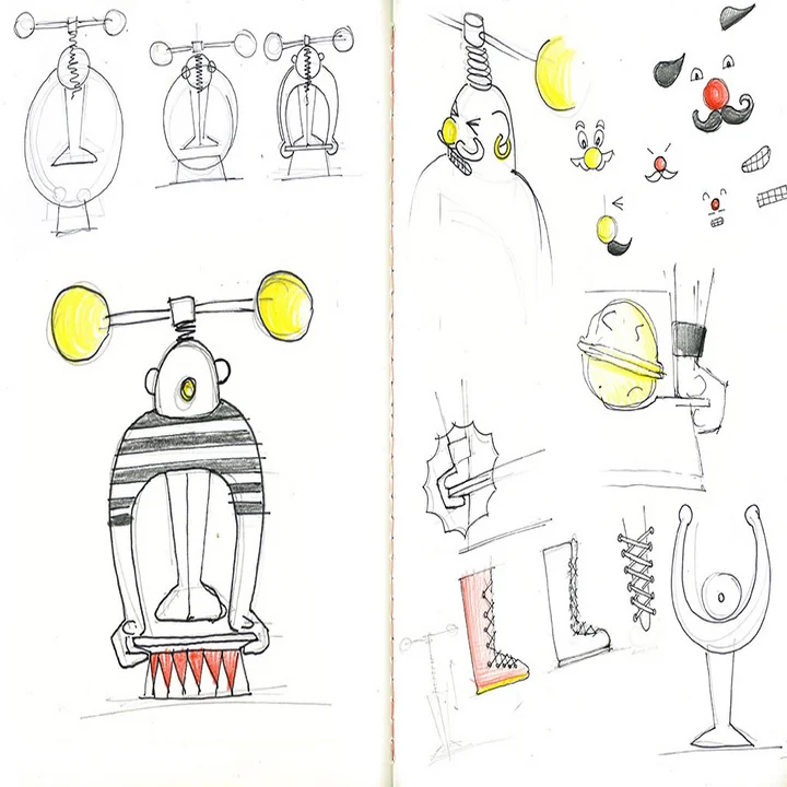 Sketch Book of Marcel Wanders