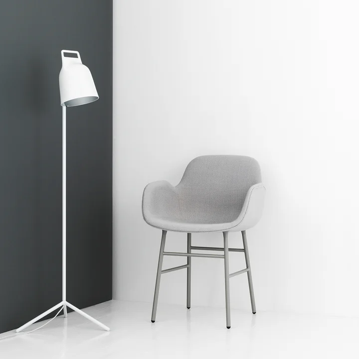 Form Armchair with Stage Floor Lamp