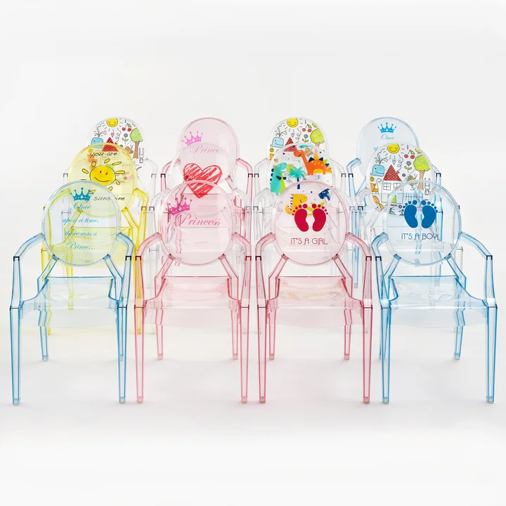カルテル Kartell LOU LOU GHOSTピンク キッズチェア Kartell LOU LOU GHOST / カルテル ルールーゴースト
