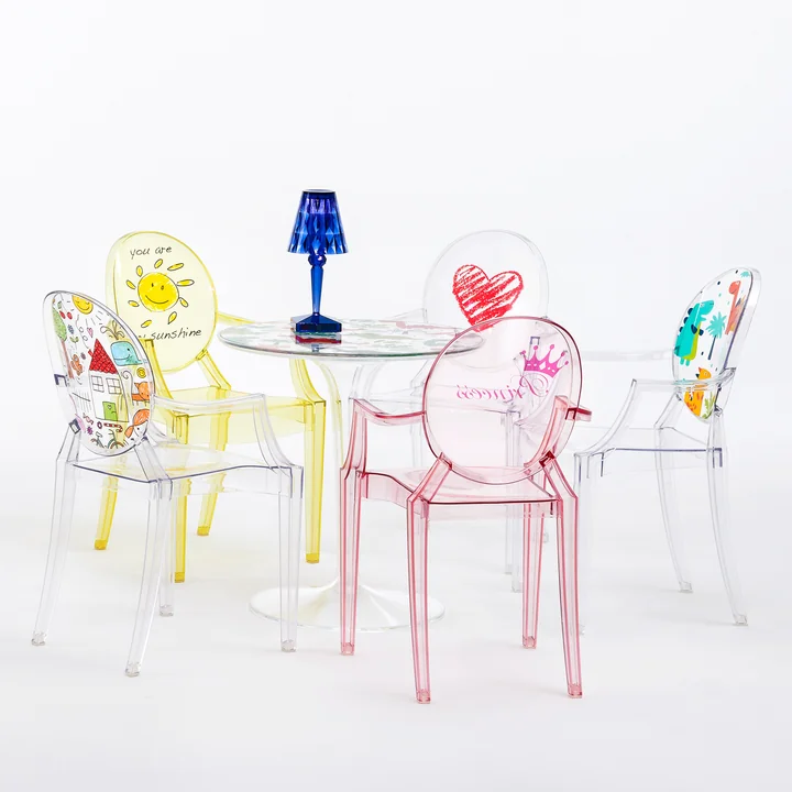 Lou Lou Ghost Special Edition and Tip Top kids table from Kartell