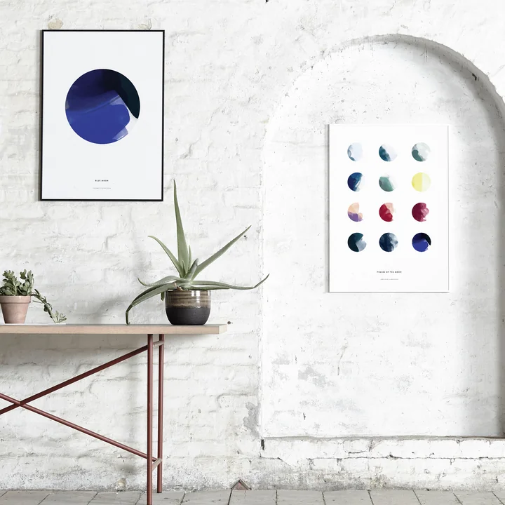 Paper Collective - Moon phases / Blue Moon