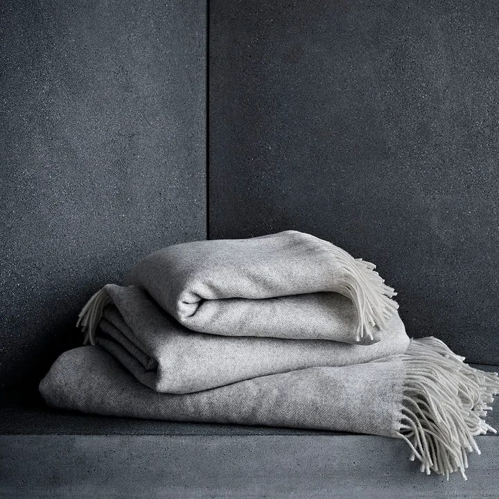 Blankets by Fritz Hansen out of Merino and Cashmere