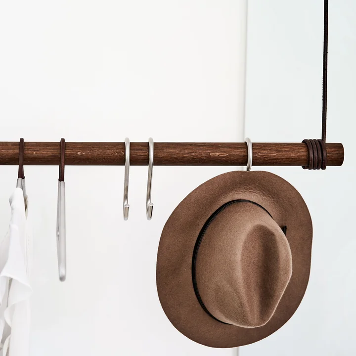Clothes Rail Hook by Lind DNA for you hat