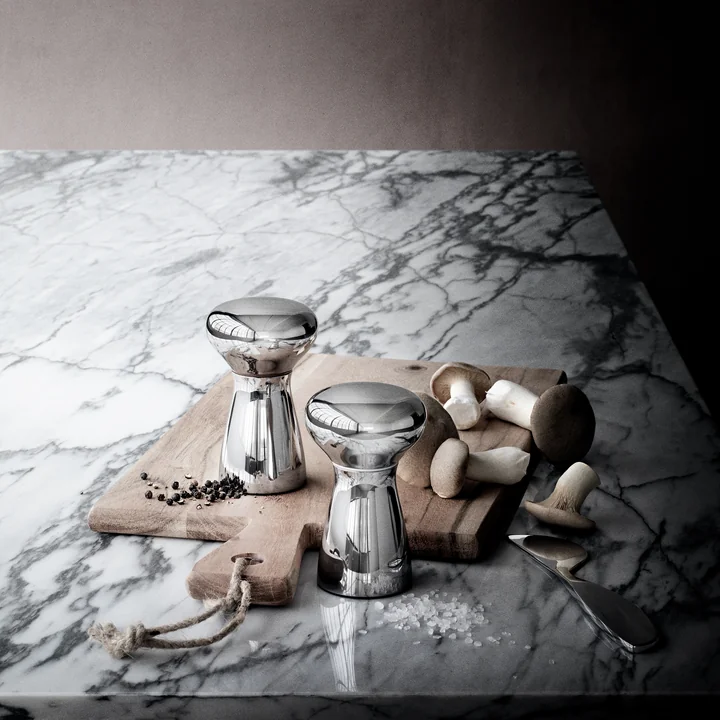 Georg Jensen - Alfredo salt and pepper grinders, set of 2, small