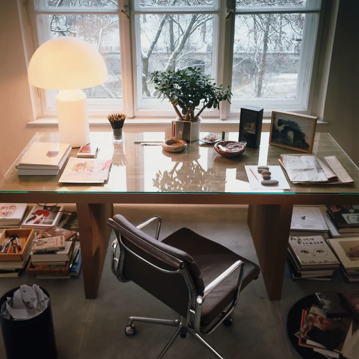 Soft Pad Chair EA 217 from Vitra