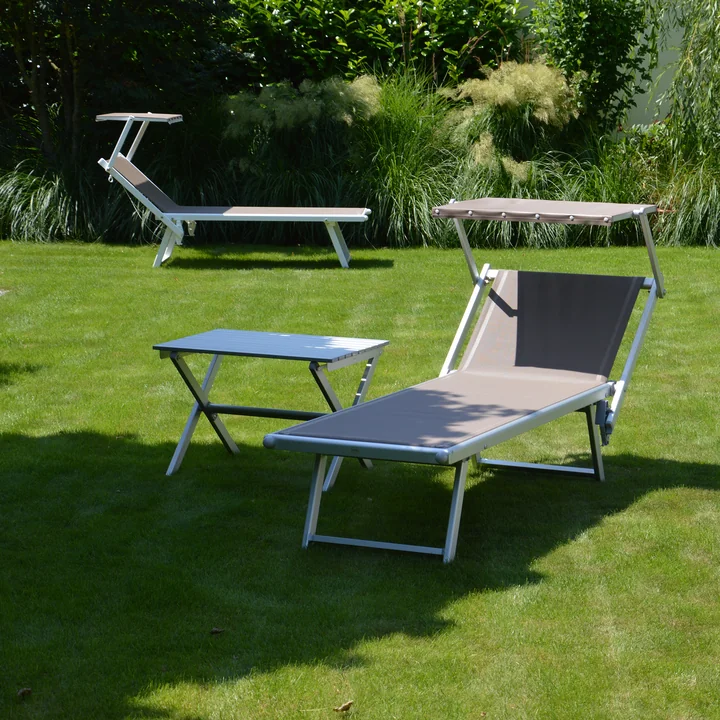 Rimini Classic Sun lounger from Jan Kurtz