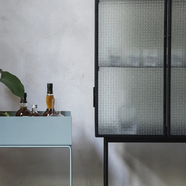 Haze display cabinet and Plant Box from Ferm Living