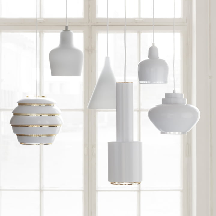 Luminaires vol Alvar Aalto for Artek