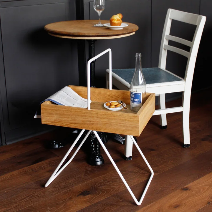 Emil Side Table from side by side