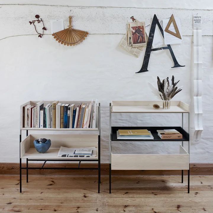 Vivlio Shelving system from Skagerak