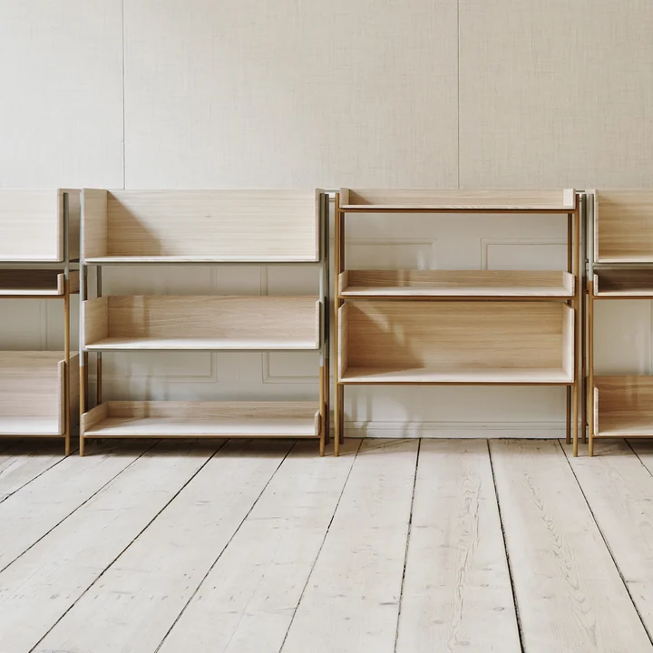 Vivlio Shelving system from Skagerak