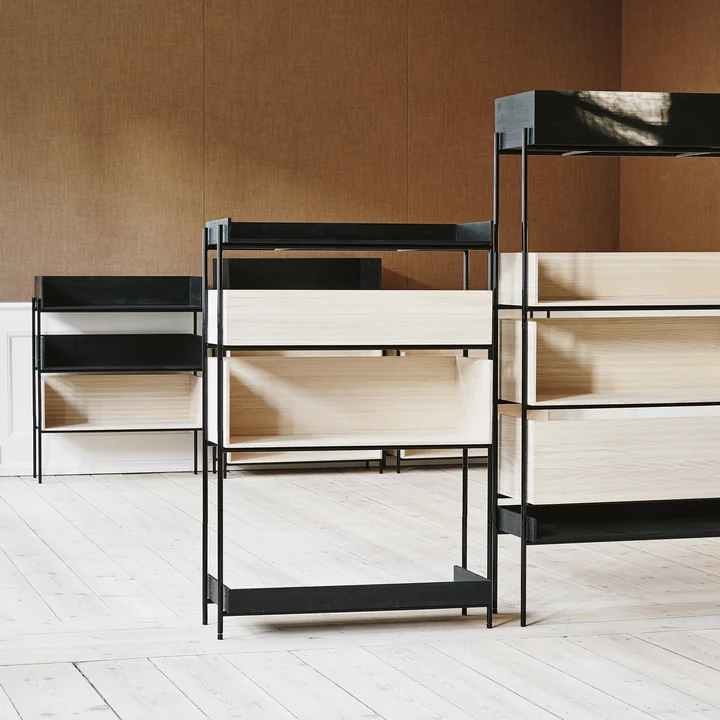 Vivlio Shelving system from Skagerak