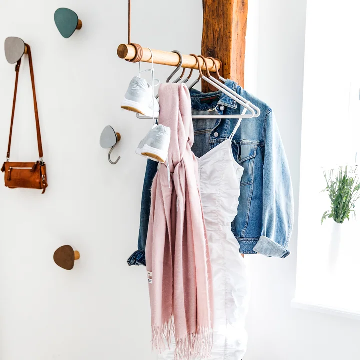 Wall Swing Wall coat rack from Lind DNA