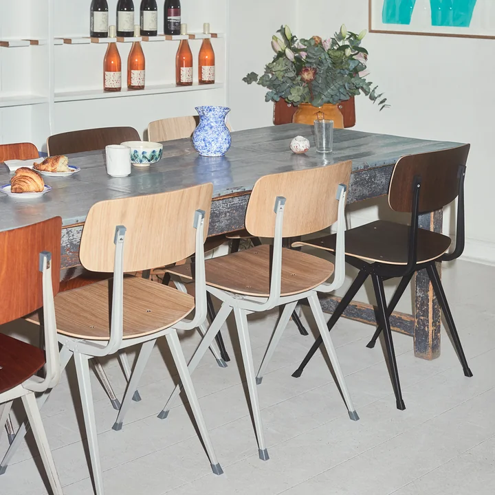 Result Chair from HAY at the dining table