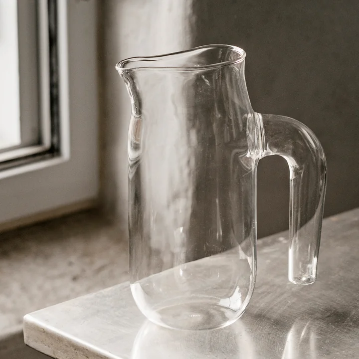 Glass jug by Jochen Holz for HAY