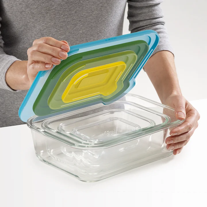 Nest Glass Storage Container set (4-piece) from Joseph Joseph