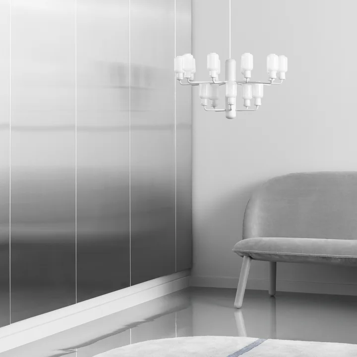 Amp chandelier small from Normann Copenhagen in white