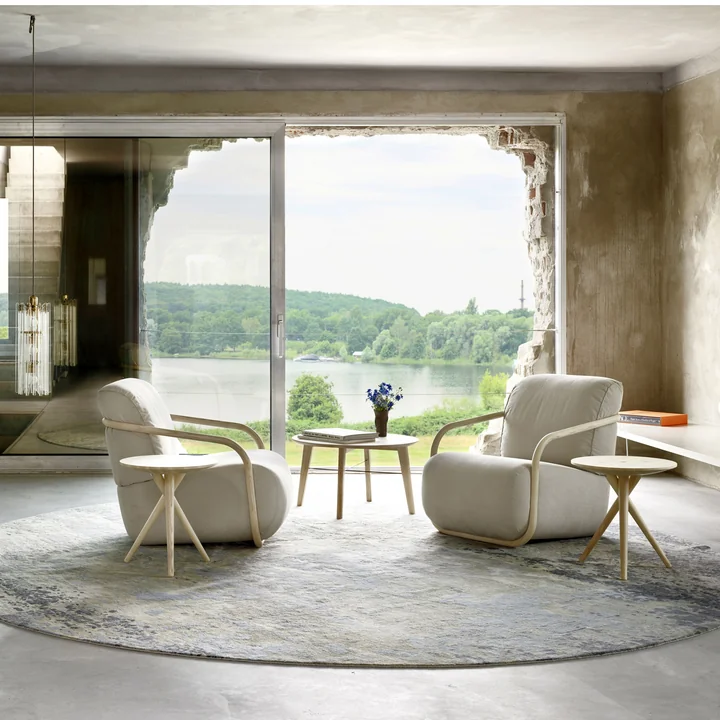 1025 & S 1860 Side Table by Thonet