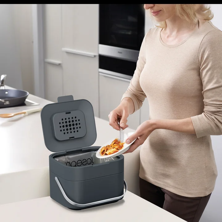 Joseph Joseph - Stack 4 Organic Waste Bin with Odour Filter