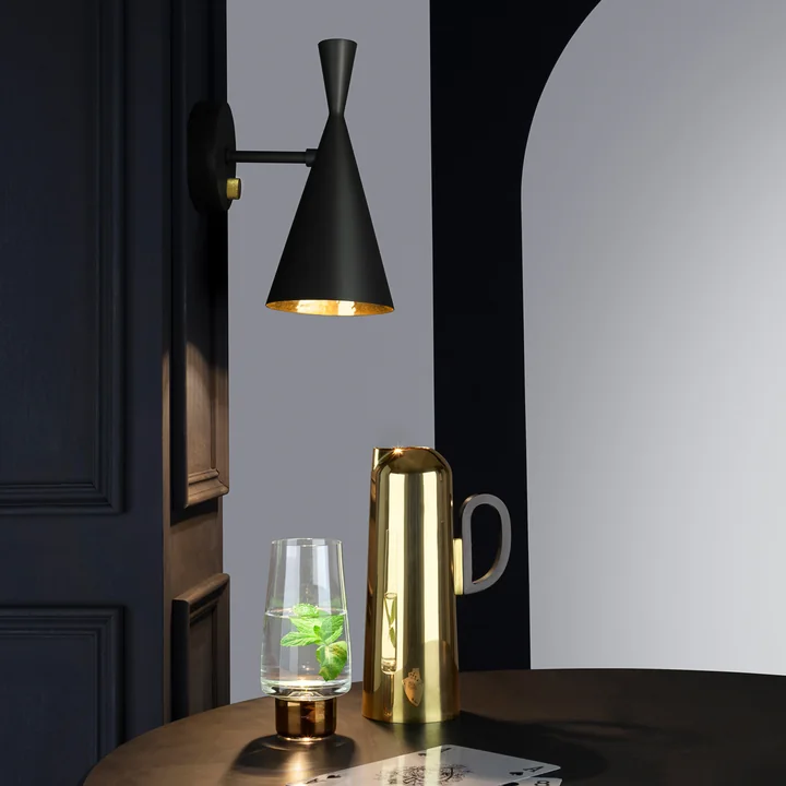 Beat Wall light from Tom Dixon in black