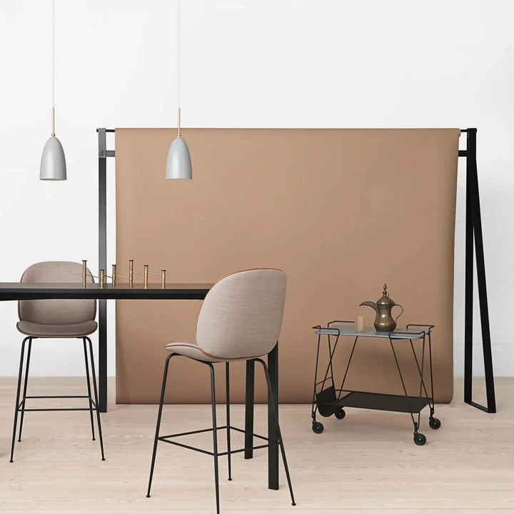 Matégot Trolley by Gubi in Private and Public Spaces