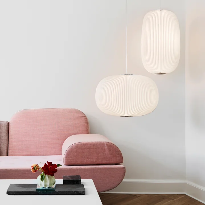 Lamella 1 & 2 Pendant Lamp by Le Klint in White