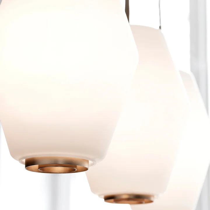 The Northern Lighting - Dahl pendant luminaire in matt brass