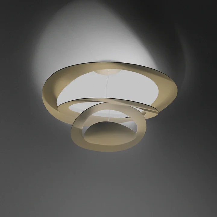 Artemide - Pirce Soffitto Ceiling Lamp, gold