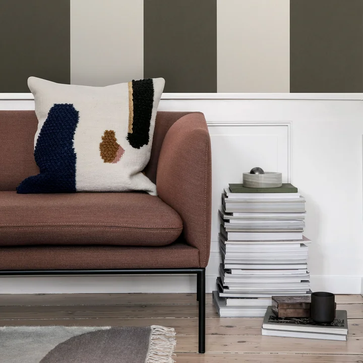Loop Cushion 50 x 50 cm by Ferm Living in Mount