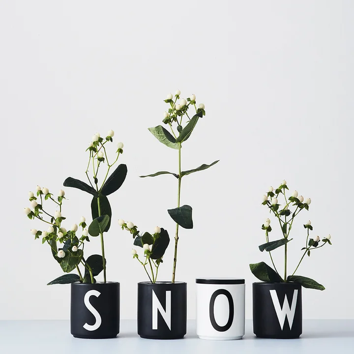 Flower Vase Insert for AJ Porcelain Cup by Design Letters