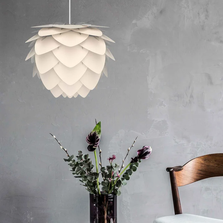Aluvia Lampshade by Umage in Pearl