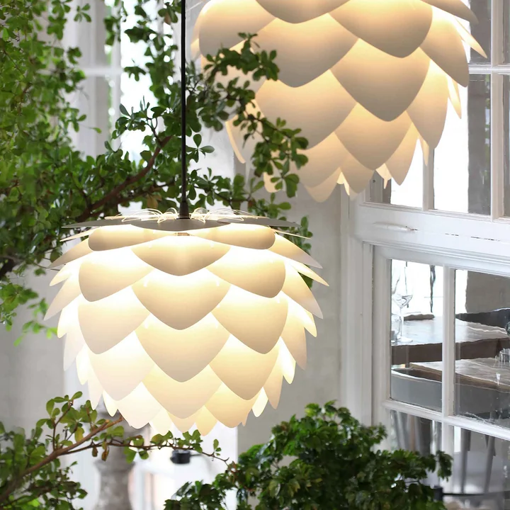 Aluvia Lampshade by Umage in Pearl