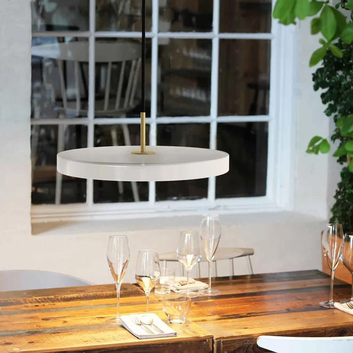 Asteria LED pendant light from Umage in Pearl