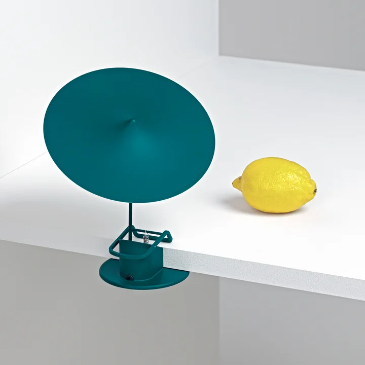 w153 île table lamp from Wästberg in petrol