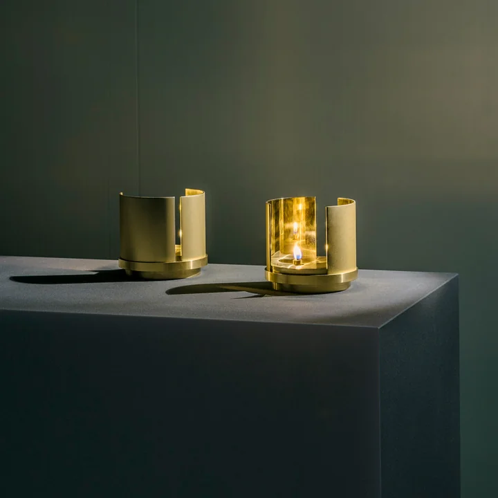 Oil Lamp Holocene No. 2 by Wästberg in Brass