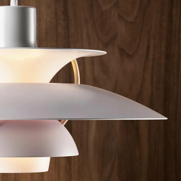 PH 5 Mini pendant lamp by Louis Poulsen in modern white