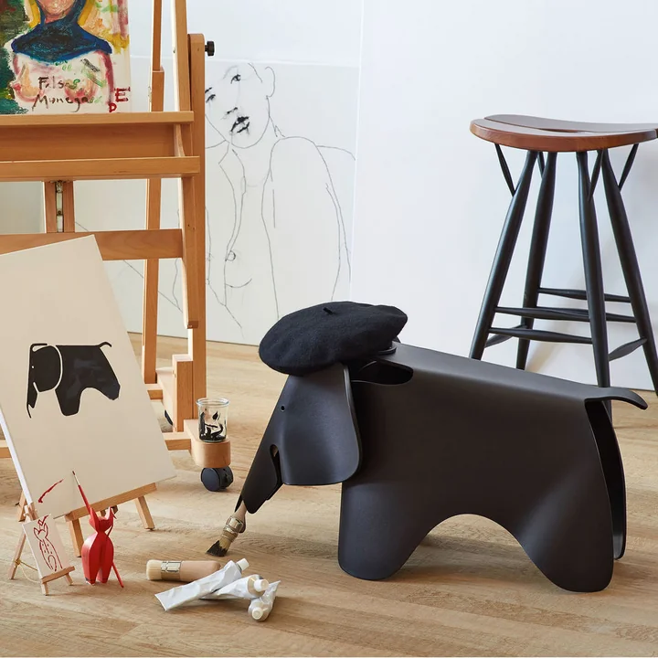The Eames Elephant in the studio