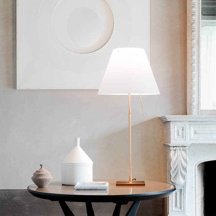 Costanza table lamp by Luceplan