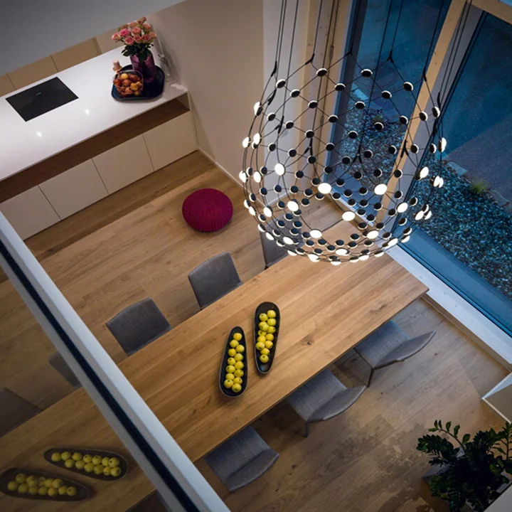 Mesh pendant lamp from Luceplan